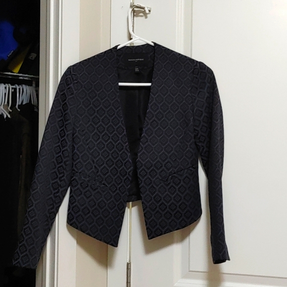 Banana Republic 00P Jacquard print blazer - Picture 1 of 4